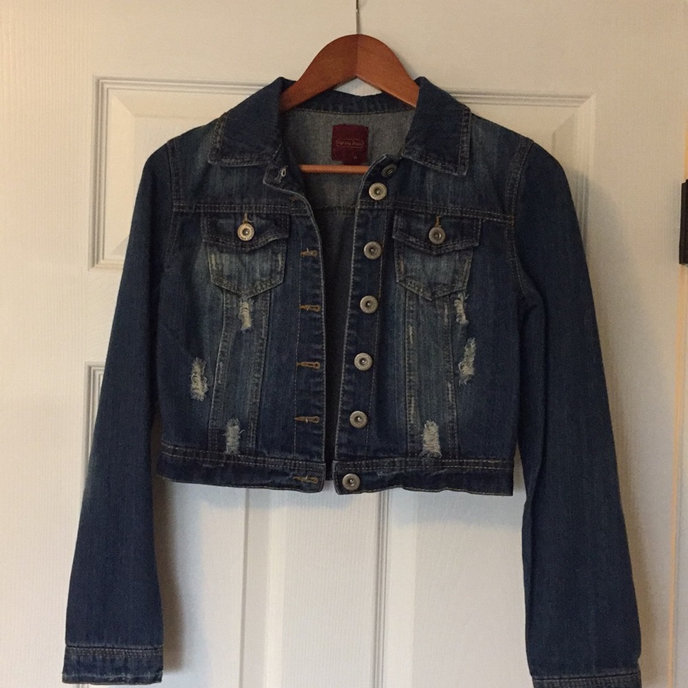Crop Jean Jacket